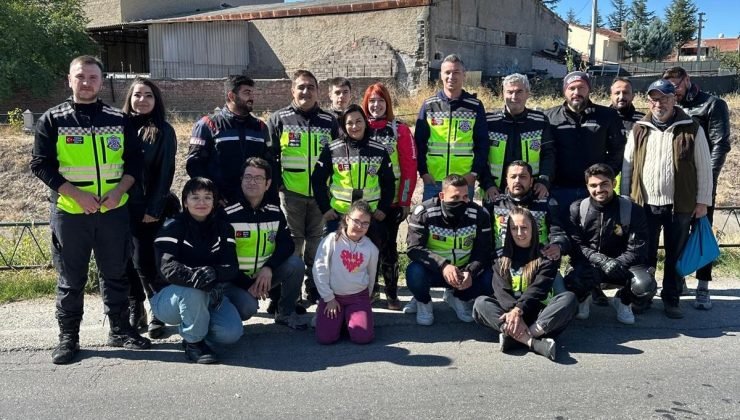 Motosiklet kulübü üyeleri ihtiyaç sahibi 32 aileye destek oldu