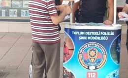 Polis ekipleri bin 635 vatandaşı hırsızlık ve dolandırıcılıkla ilgili bilgilendirdi