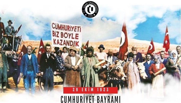 Rektör Savaş; “29 Ekim asil bir milletin küllerinden yeniden doğuşunun nişanesidir”