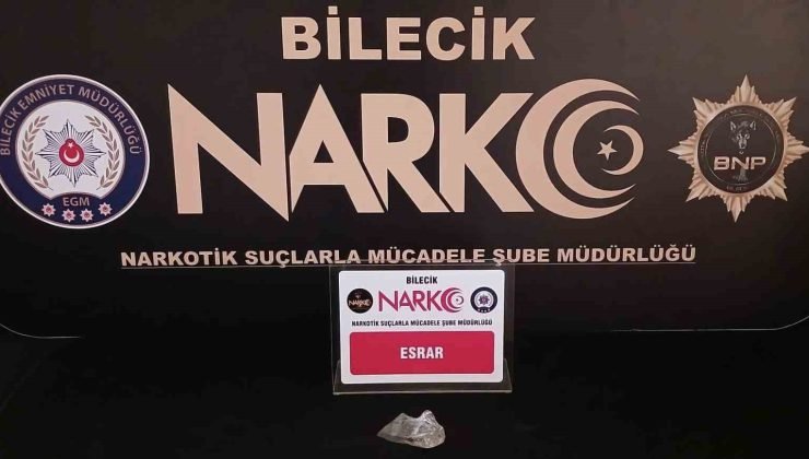 Şahsın şüpheli hareketleri yakayı ele vermesine sebep oldu