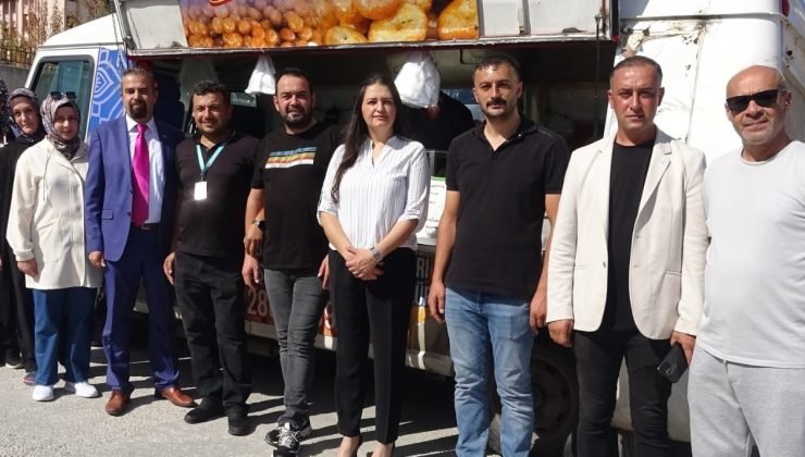 Tavşanlı’da anlamlı ikram