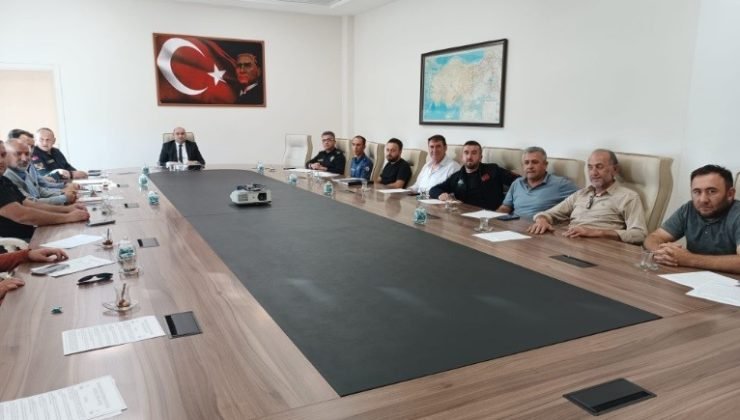 Tavşanlı’da İlçe Spor Güvenlik Kurulu toplantısı gerçekleşti