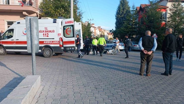 Tavşanlı’da trafik kazası, 3 yaralı