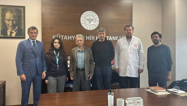 ABD’li profesör Kütahya Şehir Hastanesi’ne hayran kaldı