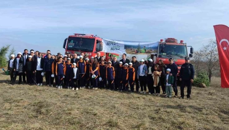 Geleceğe nefes kampanyası Bozüyük’te de karşılık buldu