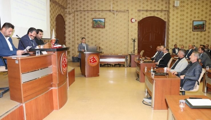 Kütahya İl Genel Meclisi’nde 2025 yılı bütçe görüşmeleri sürüyor