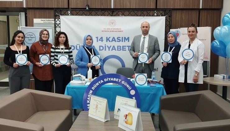 Kütahya Şehir Hastanesi’nde diyabet tarama standı