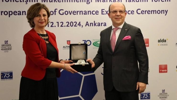 Eskişehir Büyükşehir Belediyesi’ne mükemmellik ödülü
