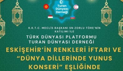 Eskişehir’de Kültürel Buluşma: “Eskişehir’in Renkleri İftar” Programı