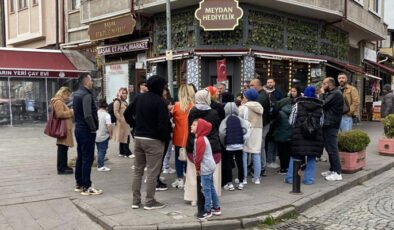 Eskişehir’de Tarihi Odunpazarı Evleri’nde Bayram Yoğunluğu