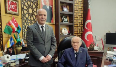 MHP Eskişehir İl Teşkilatı Genel Başkan Bahçeli’yi Ziyaret
