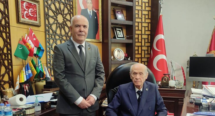 MHP Eskişehir İl Teşkilatı Genel Başkan Bahçeli’yi Ziyaret