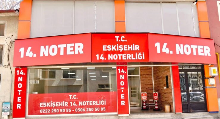 Eskişehir’de 14. Noter Emek Mahallesi’nde Hizmete Başladı