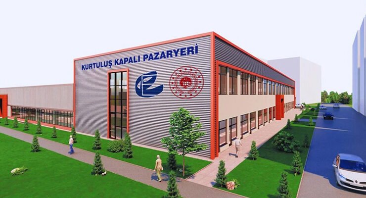 Eskişehir Kurtuluş Mahallesi’ne Modern Kapalı Pazaryeri