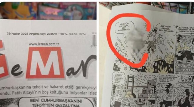 Peygamber Efendimize Yönelik Karikatüre Soruşturma: 6 Kişi Gözaltında