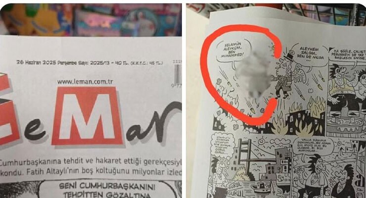 Peygamber Efendimize Yönelik Karikatüre Soruşturma: 6 Kişi Gözaltında