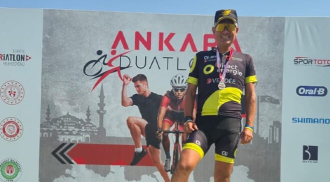 Eskişehirli Sporcudan Duatlon Başarısı: Türkiye Üçüncüsü Oldu