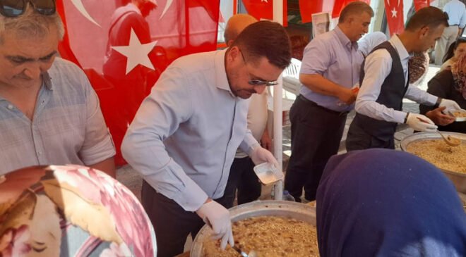 Beylikova’da Aşure Sofrasında Birlik, Kardeşlik ve Dayanışma