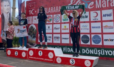 Eskişehirli Sporcu Bahar Sezer, Edirne’de Derece Yaptı