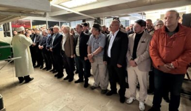 DEVA Partili İrfan Karatutlu’nun bacanağı Metin Civan son yolculuğuna uğurlandı