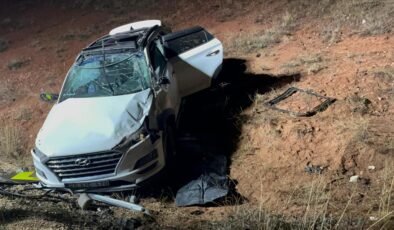 Eskişehir’de çocuk sürücünün kullandığı otomobil şarampole uçtu: 1 ölü, 4 yaralı