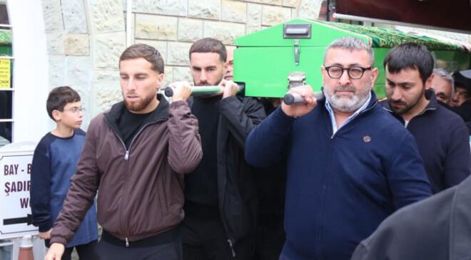 Orkun Kökçü’nün babaannesi Eskişehir’de son yolculuğuna uğurlandı