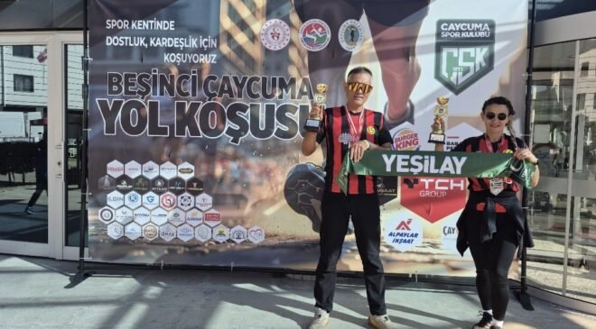 Eskişehirli Sporcular Sezer ve Algın, Çaycuma’da Dereceye Girdi