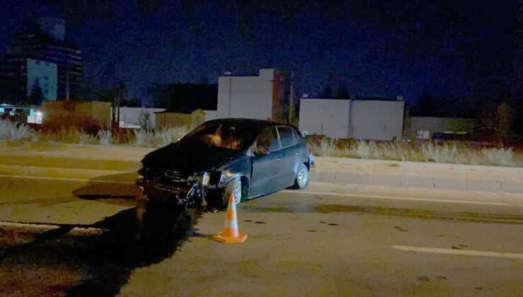 Eskişehir’de Hurdaya Dönen Otomobilden Mucize Kurtuluş
