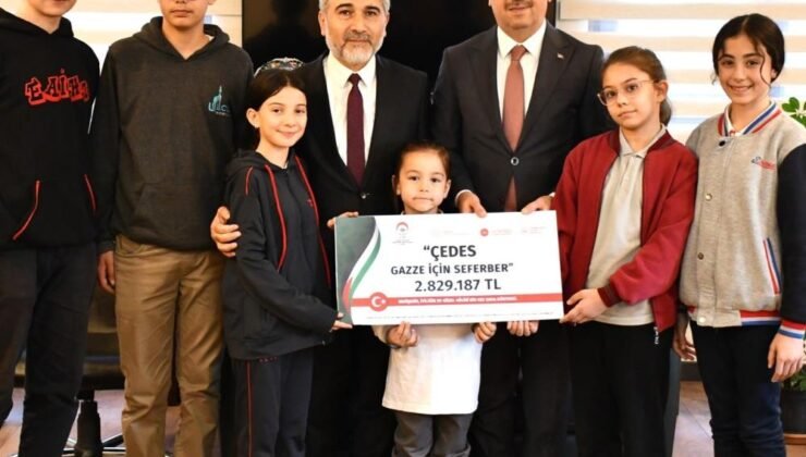 Eskişehir’de 134 Okuldan Gazze’ye Destek: Bağışlar Teslim Edildi