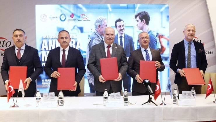 Nitelikli iş gücü için beş kurum güç birliği yaptı