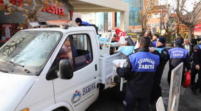 Eskişehir Odunpazarı’nda Kaldırım ve Yol İşgallerine Sıkı Denetim: 7 İşletmeye Ceza