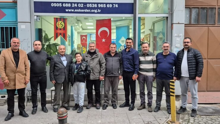 Rektör Adıgüzel’den ESKERDER’e Ziyaret