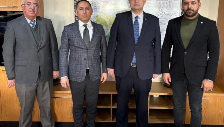 İlçe başkanı Halil Etili:4 Bölge Müdürü ile bir araya geldik