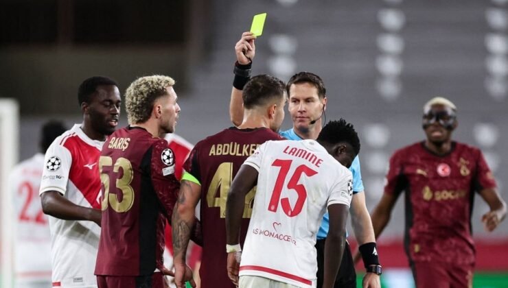 Galatasaray, Şampiyonlar Ligi’nde Monaco deplasmanından 1-0 mağlup ayrıldı