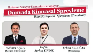 Gebze’de “Chemtrail ve İklim Sözleşmesi” paneli düzenlenecek