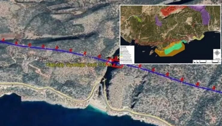 Finike–Demre–Kaş yol projesine mahkemeden iptal kararı