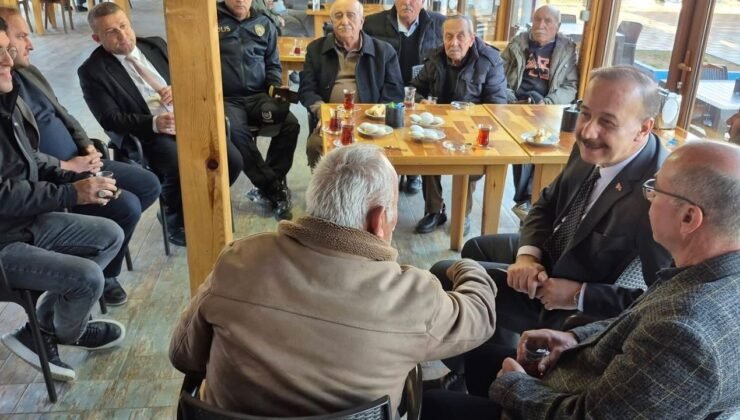 Vali Erin Eğirdir’de esnaf ve vatandaşlarla buluştu