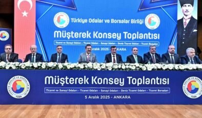 TOBB tarafından müşterek konsey toplantısı yapıldı