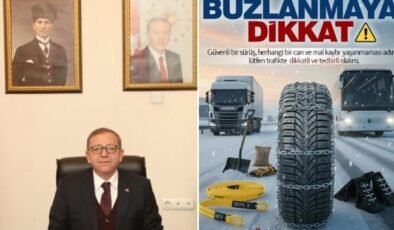 Vali Ziya Polat’tan Sürücülere "Buzlanma" Uyarısı: Tedbirsiz Yola Çıkmayın!