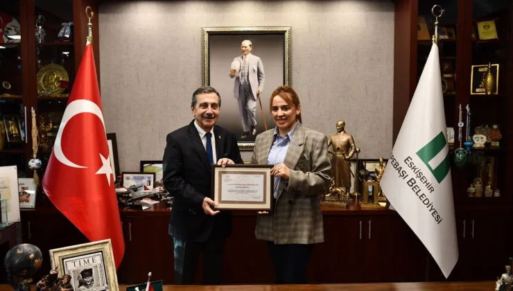 Tepebaşı Belediyesi “Sağlığı Geliştiren Belediye Belgesi”ni almaya hak kazandı