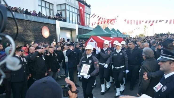 Düzceli Şehit Polis “Turgut Külünk” Akçakoca’da hüzünle uğurlandı