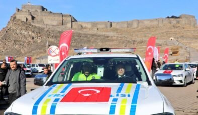 60 yeni hizmet aracı kolluk kuvvetlerinin hizmetine sunuldu