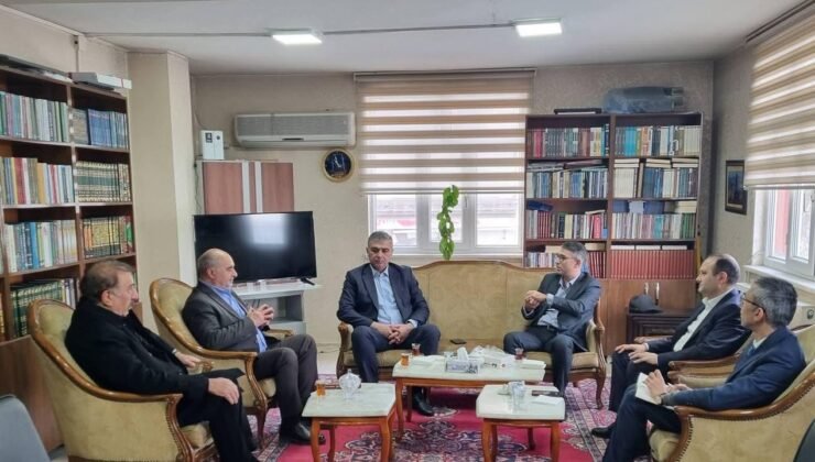 Azerbaycan Din İşleri heyeti Kars’ta temaslarda bulundu