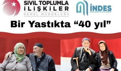 İNDES'ten anlamlı proje: 40 yıllık evliliklerin sırrı gençlere aktarılıyor