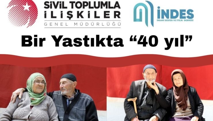 İNDES'ten anlamlı proje: 40 yıllık evliliklerin sırrı gençlere aktarılıyor