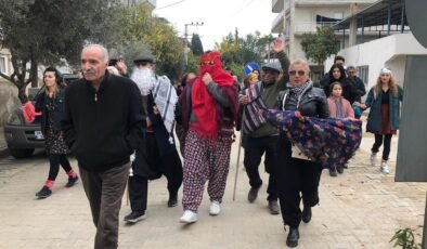 Aydın’da yeni yıl öncesi Çeştepe’de Gağan sofrası kuruldu