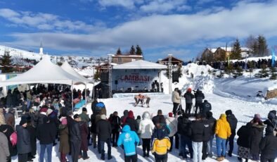 Çambaşı'nda festival vardı