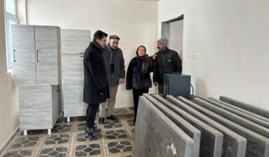 Kaymakam Tutal, Küçükçatak Köyündeki çalışmaları inceledi