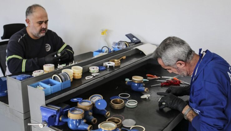 Ayda 6 bin hurda sayaç yenilenerek kullanıma sunuluyor