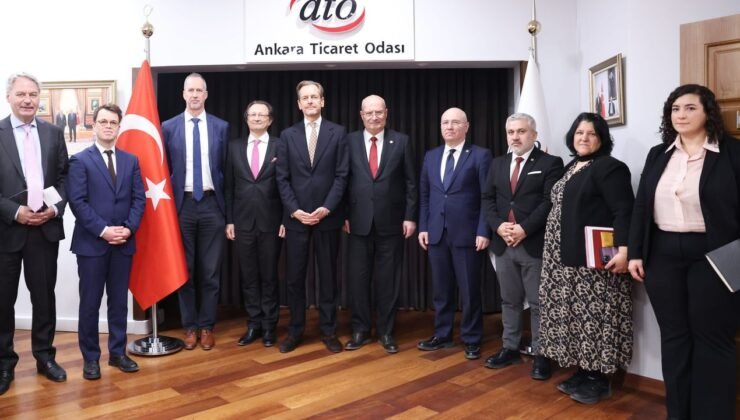 Belçika Büyükelçisi Van De Velde, ATO'da